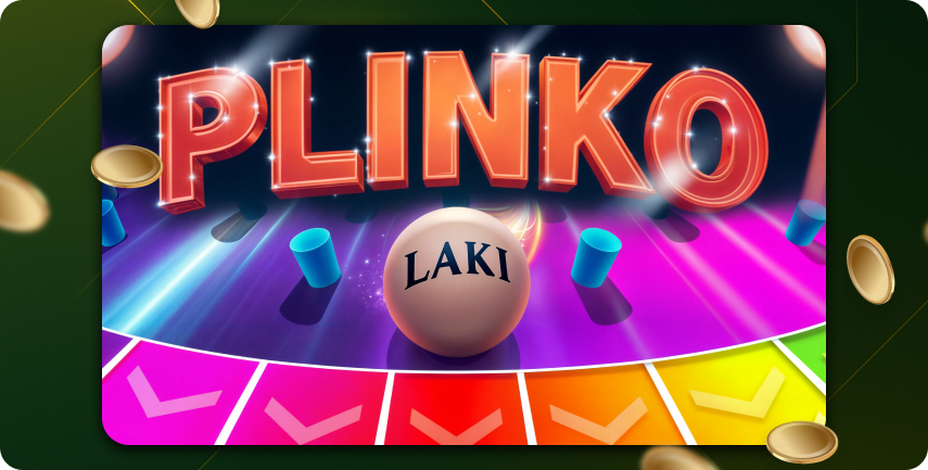 Игра Plinko в Laki World Casino
